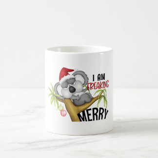 Taza De Café Me siento muy feliz - Navidades Koala