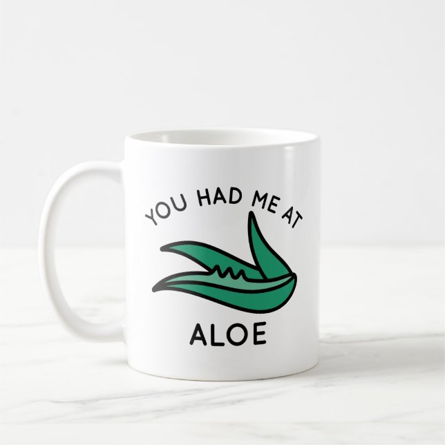 Taza De Café Me Tenías A Aloe (Izquierda)
