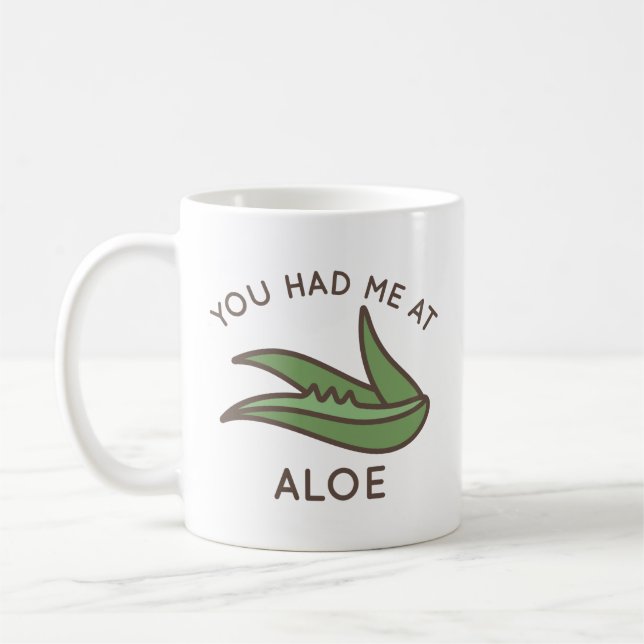 Taza De Café Me Tenías A Aloe (Izquierda)