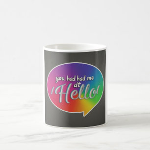 Taza De Café me tenías en 'hola'
