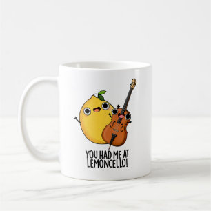 Taza De Café Me Tenías En Lemon-cello Funny Bebe Pun
