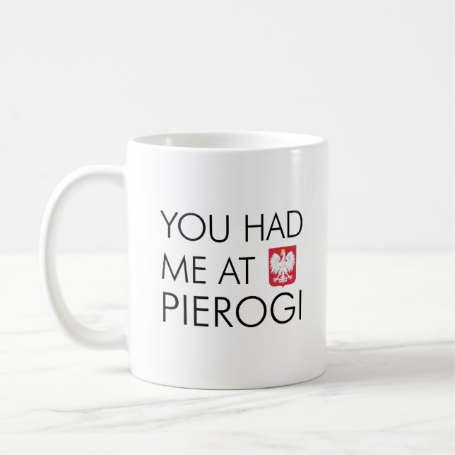 Taza De Café Me Tenías En Pierogi Polaco (Izquierda)