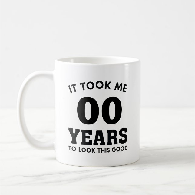 Taza De Café Me Tomó Años Mirar Esto Bueno (Izquierda)