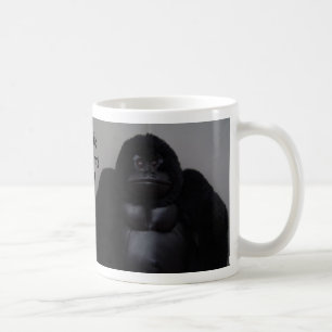 Taza De Café Me veo feo sin mi café - taza humorística