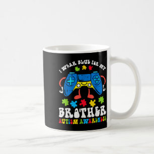 Taza De Café Me Visto de Azul Por Mi Hermano Conciencia Del Aut
