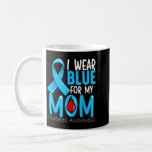 Taza De Café Me Visto de Azul Por Mi Mamá - Conciencia Sobre La