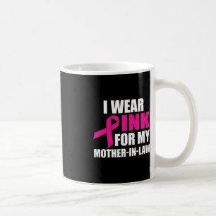 Taza De Café Me Visto de Rosa Por Mi Suegra Conciencia del Cánc