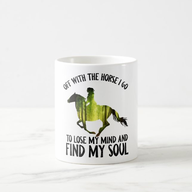 Taza De Café Me Voy A Perder El Bosque Mental. (Centro)