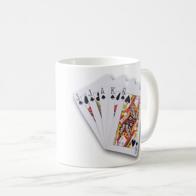 Taza De Café ¡Me voy sola! Mano Euchre perfecta (Anverso derecho)