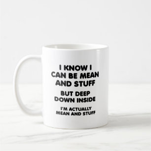 Taza De Café Mean and Stube Funny Mug