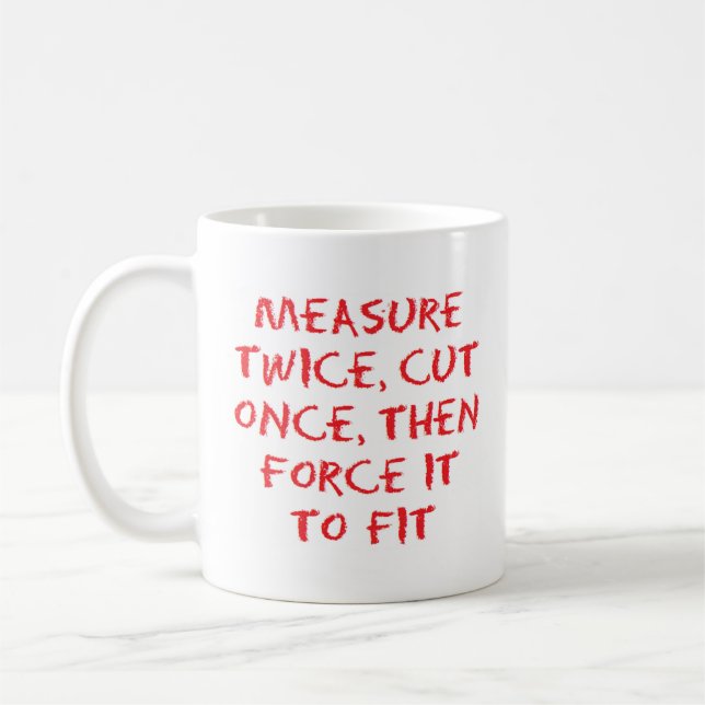 Taza De Café Measure and force (Izquierda)