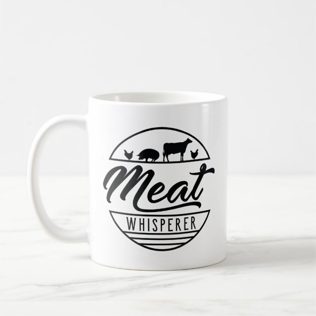 Taza De Café Meat Whisperer (Izquierda)
