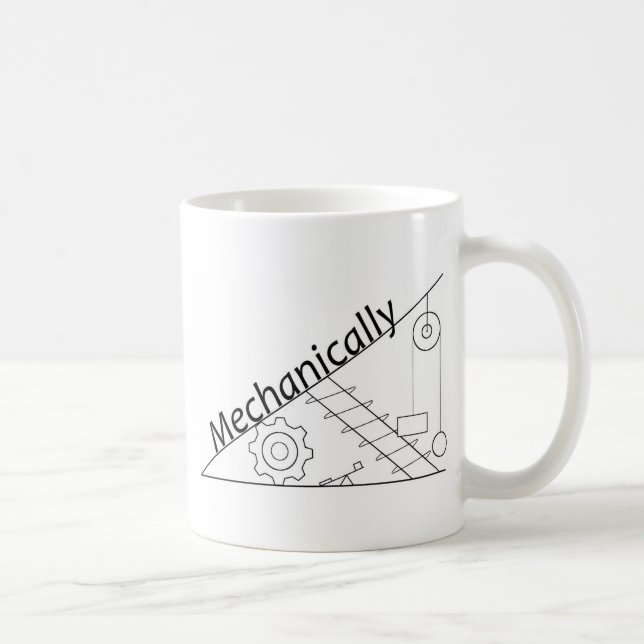 Taza De Café Mecánicamente inclinado (Derecha)