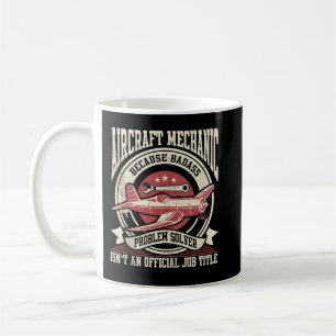 Taza De Café Mecánico de Aeronaves Mecánico de Aviación Mecánic