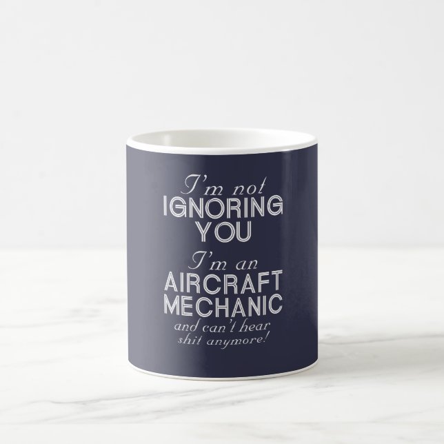 Taza De Café Mecánico de aviones (Centro)