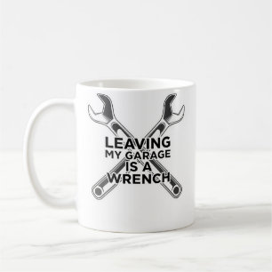 Taza De Café Mecánico de coches Motor de barco Motocicleta