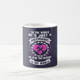 Taza De Café Mecánico del amor
