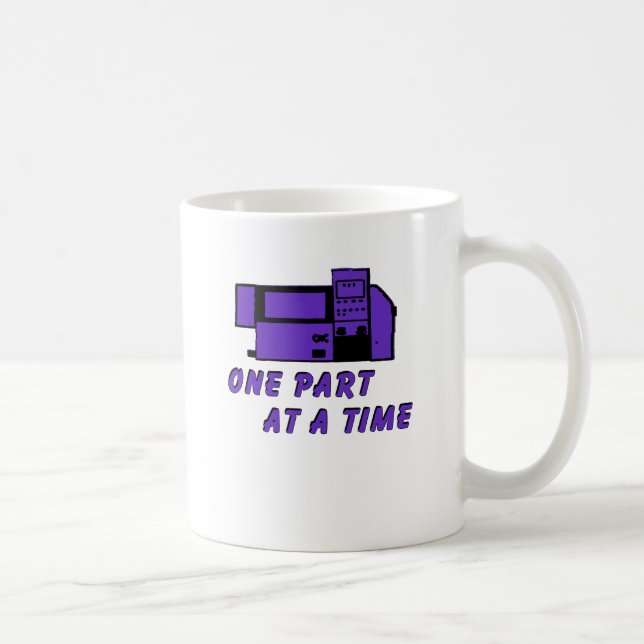 Taza De Café Mecánico Divertido (Derecha)