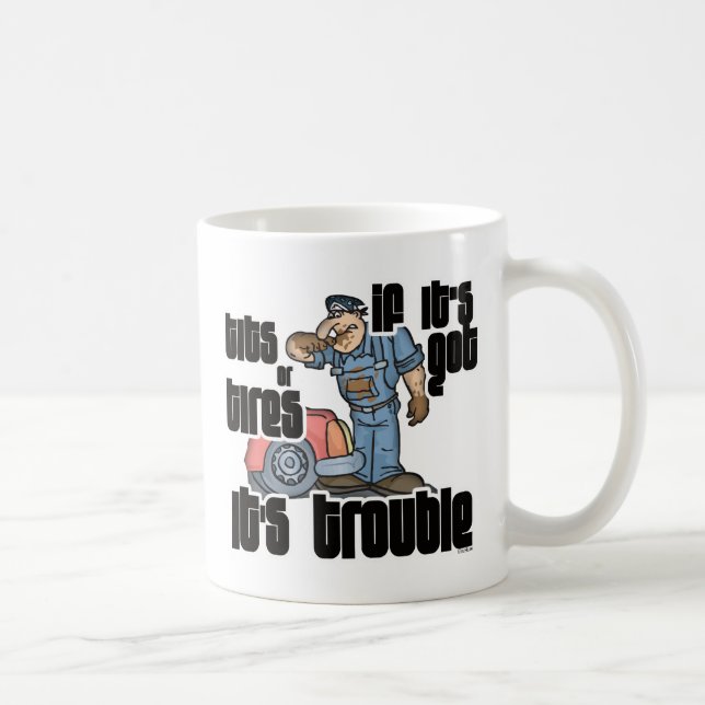 Taza De Café Mecánico Funny (Derecha)