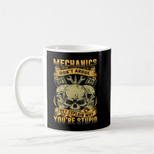 Taza De Café Mecánico mecánico de coches no discuten