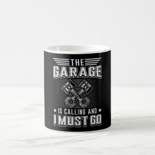 Taza De Café Mechanic Car Mechanage Car Funny Gift Idea
