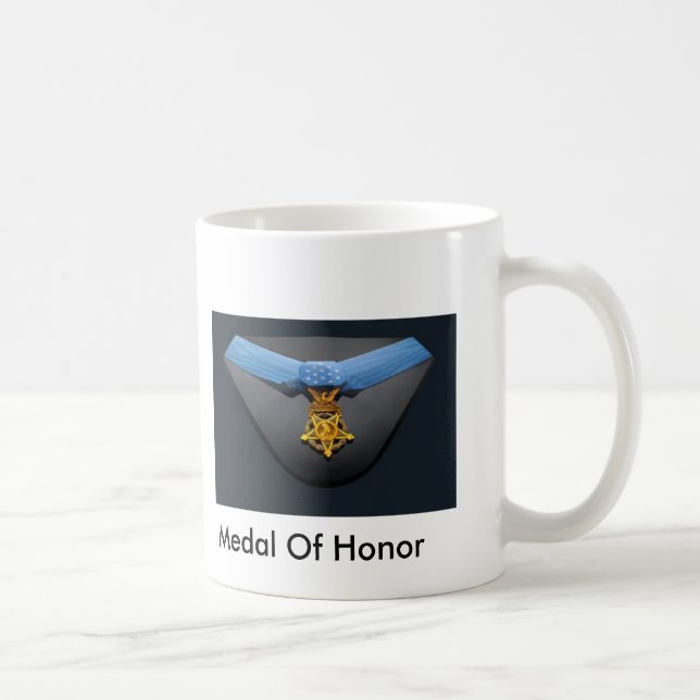 Taza De Café Medalla de honor, medalla de honor (Derecha)