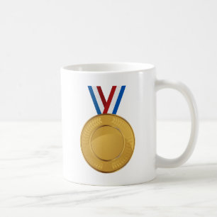 Taza De Café Medalla de oro