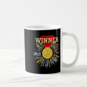 Taza De Café Medalla de Oro del Premio de la Competencia #1