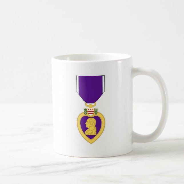 Taza De Café Medalla de Purple Heart (Derecha)