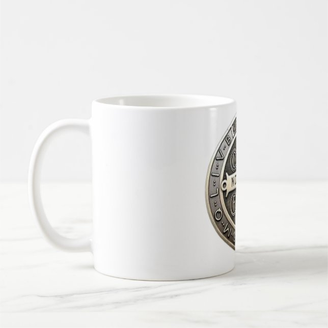 Taza De Café medalla de San Benito (Izquierda)