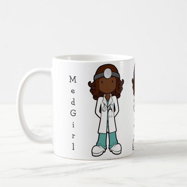 Taza De Café MedGirl (Izquierda)
