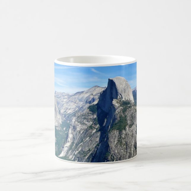 Taza De Café Media Cúpula de Glacier Point, Yosemite, CA (Centro)