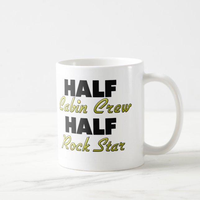 Taza De Café Media estrella del rock del medio equipo de la (Derecha)