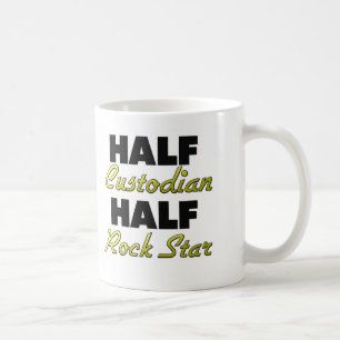 Taza De Café Media estrella del rock del medio guardián