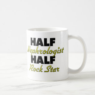 Taza De Café Media estrella del rock del medio nefrólogo