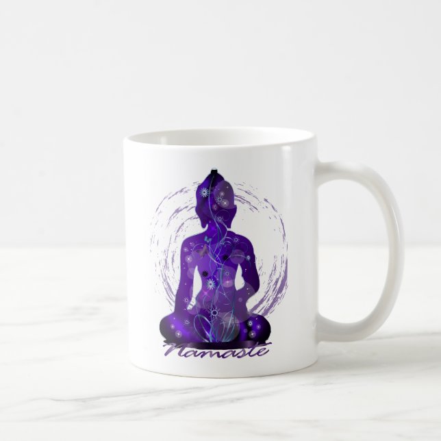 Taza De Café Medianoche Meditación (Derecha)