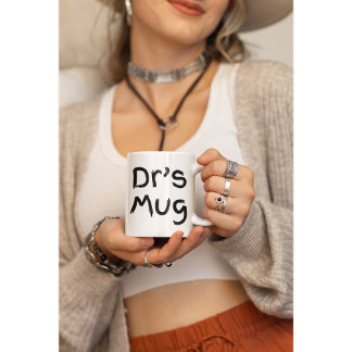Taza De Café Médica Coffee Mug, regalo para médicas, estudiante