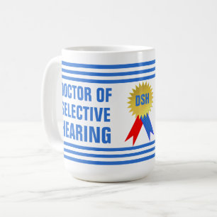 Taza De Café Médica de Audiencia Selectiva Divertido
