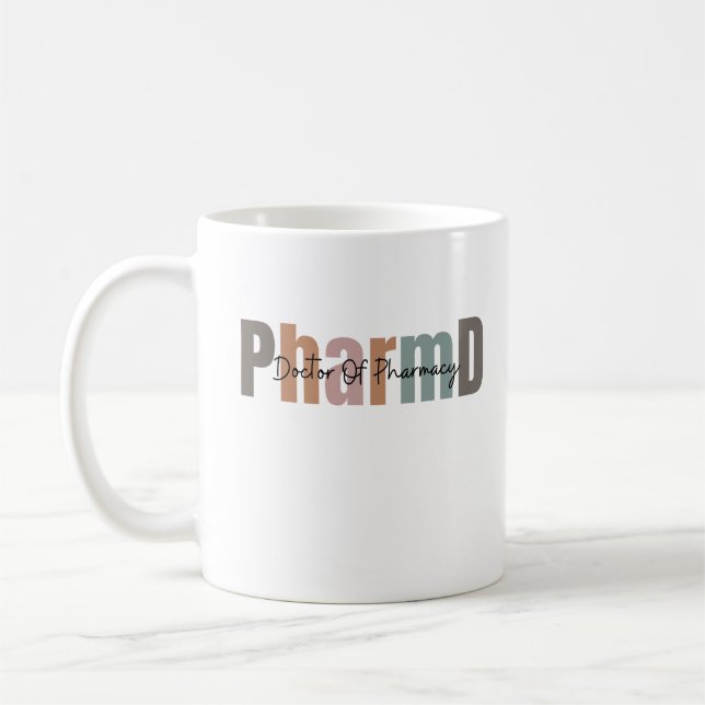 Taza De Café Médica De Farmacia (Izquierda)