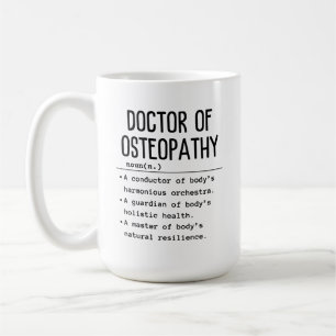 Taza De Café Médica de Osteopatía