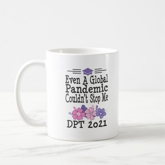 Taza De Café Médica del regalo de graduación de DPT para terapi (Izquierda)