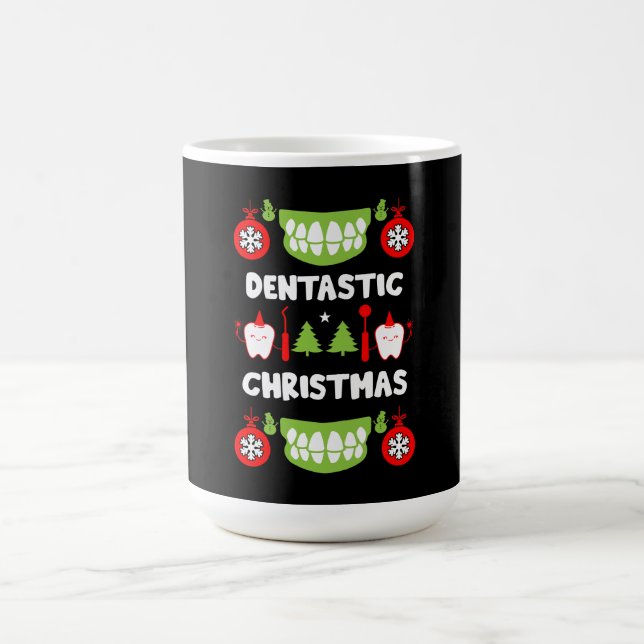 Taza De Café Médica dental navidad (Centro)