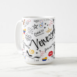 Taza De Café Médica General Venezolana | Orgullo Profesional ve