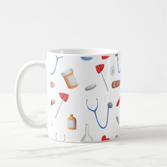 Taza De Café Médica o paro de enfermería (Izquierda)