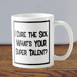 Taza De Café Médica Super Talento. Coffee Mug