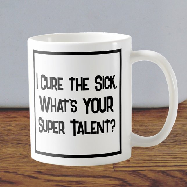 Taza De Café Médica Super Talento. Coffee Mug (Subido por el creador)
