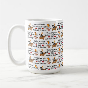 Taza De Café Médica Veterinario Animal