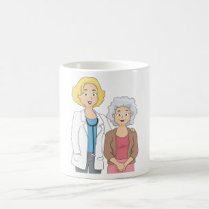 Taza De Café Médica Y Mug De Paciente