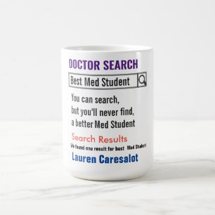 Taza De Café Medical Student Funny Search Gift Mug