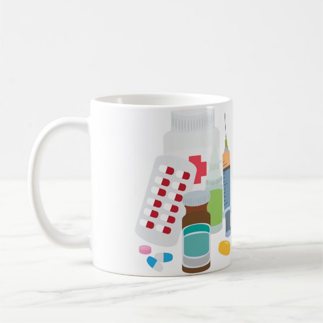 Taza De Café Medicamentos (Izquierda)